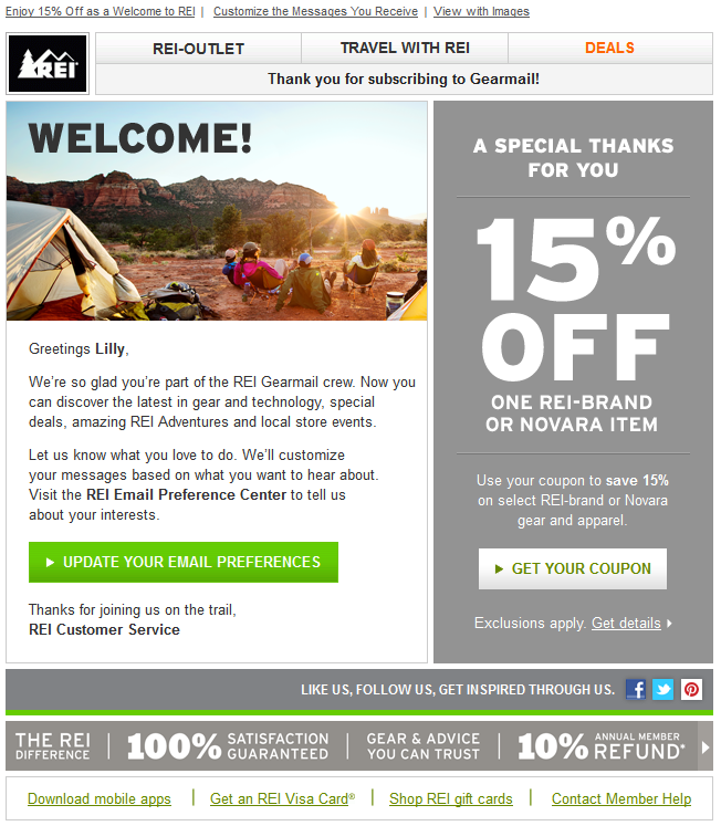 lifecycle-marketing-strategy-rei-welcome-email