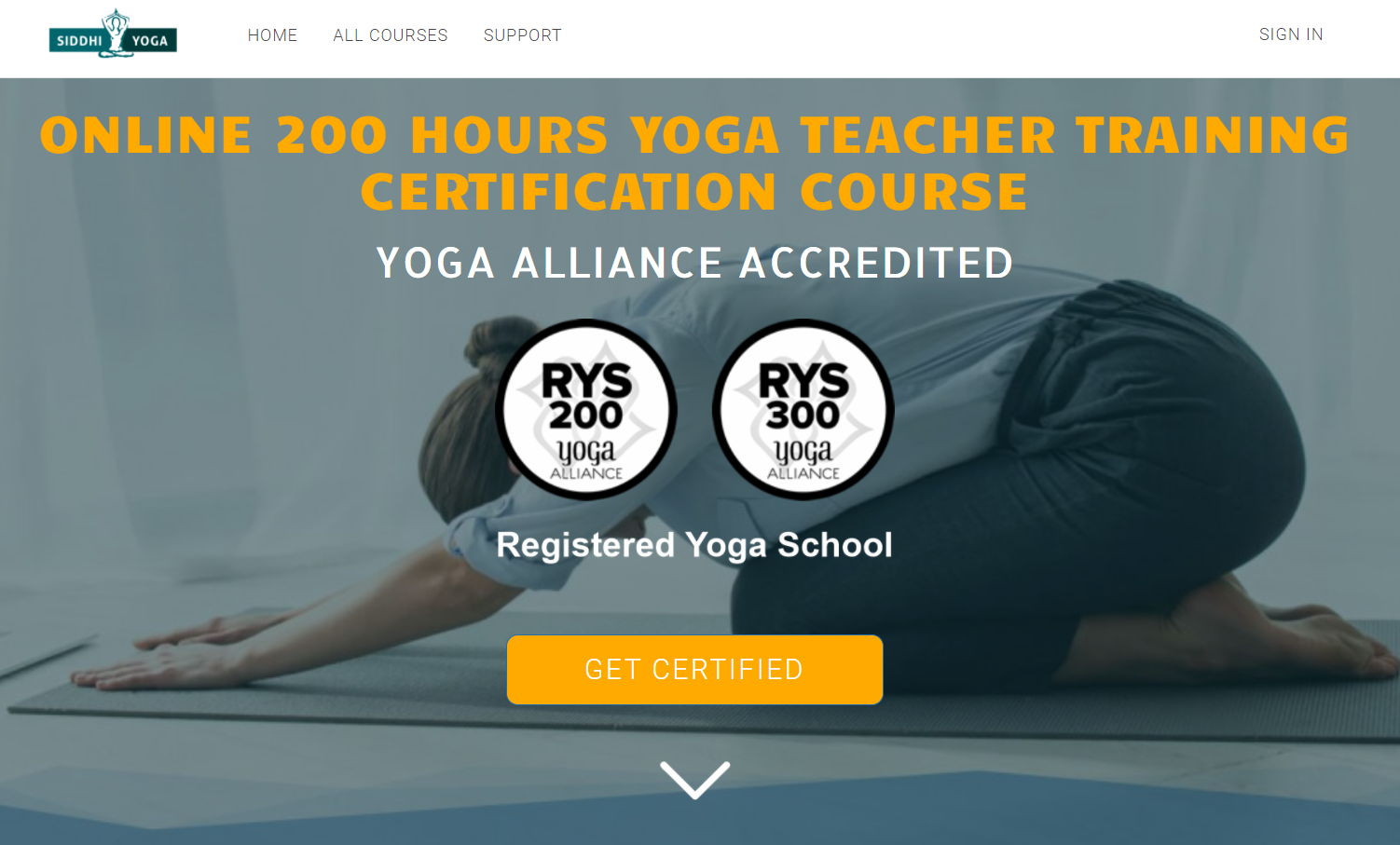 Siddhi Yoga Online YTT