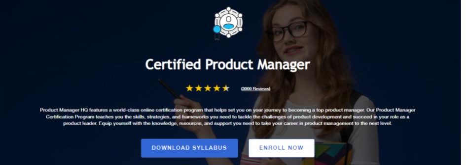 Certified Product Manager Certification Program by Product Manager HQ