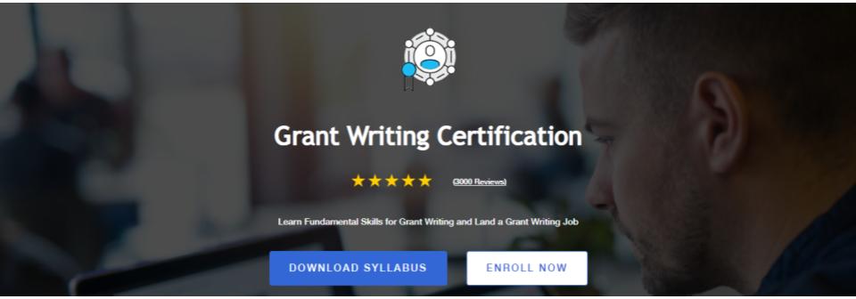 Grant Writing Certification by Technical Writer HQ
