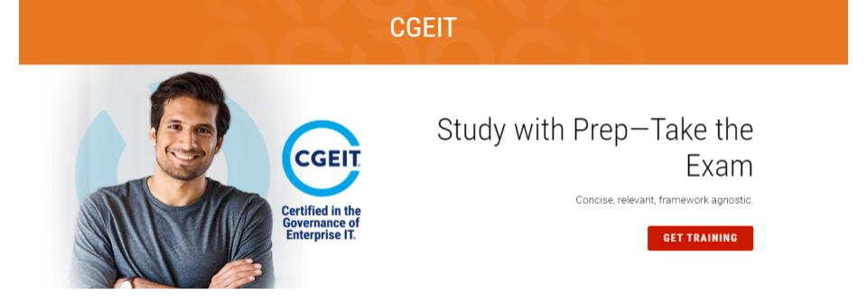 Certified in the Governance of Enterprise IT