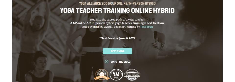 Yoga Teacher Training Online Hybrid