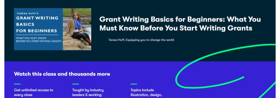 Grant Writing Basics For Beginners