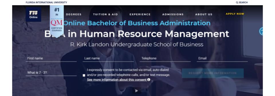 Online Bachelor of Business Administration