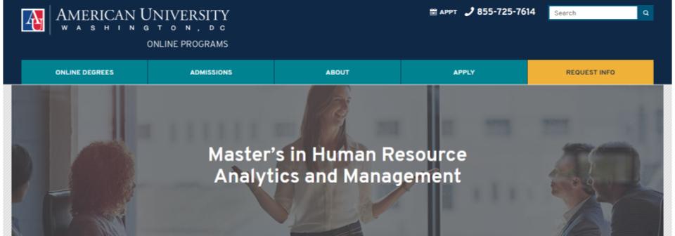 Masters in Human Resource Analytics and Management
