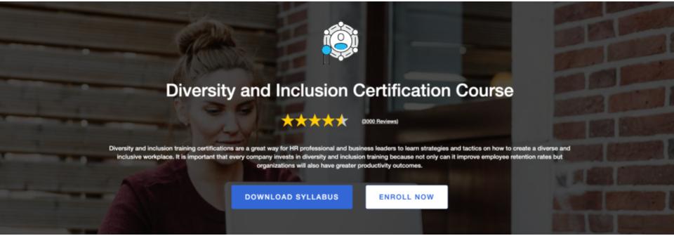 Diversity and Inclusion Certification Course by HR University