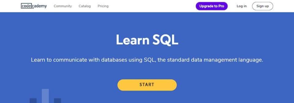 Learn SQL Online - Codeacademy