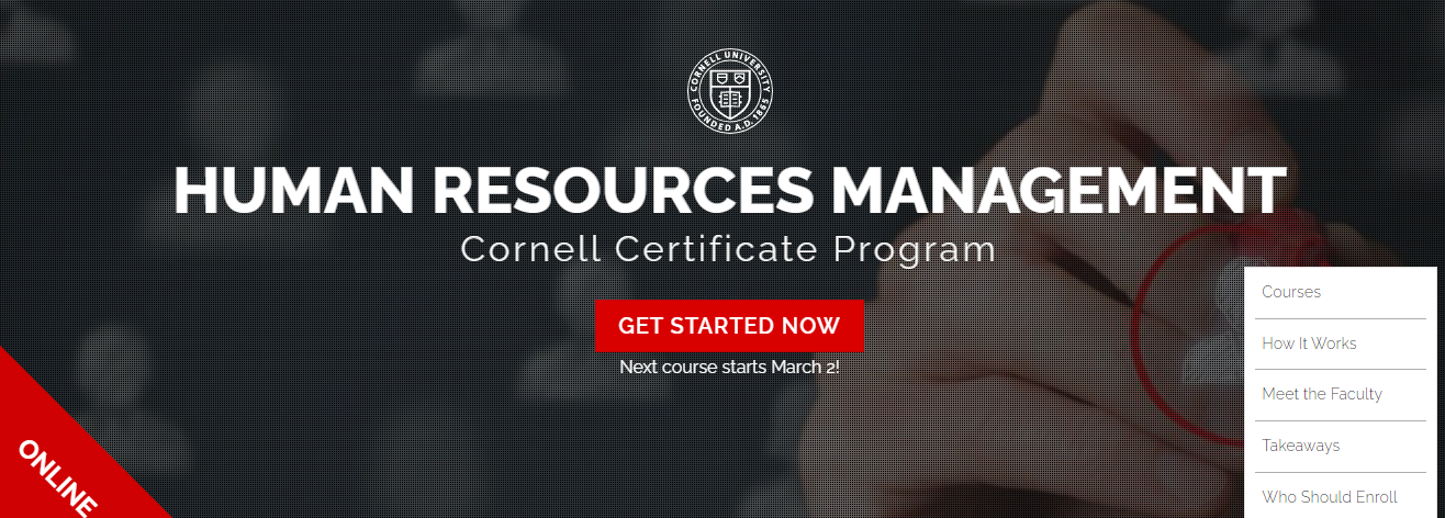 Human Resources Management Certificate Program