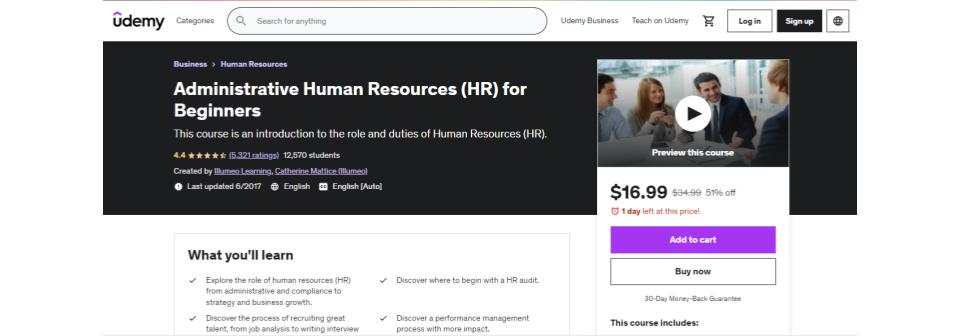 administrative human resources (HR) for beginners