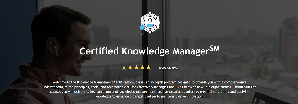 Certified Knowledge Manager Course by Technical Writer HQ